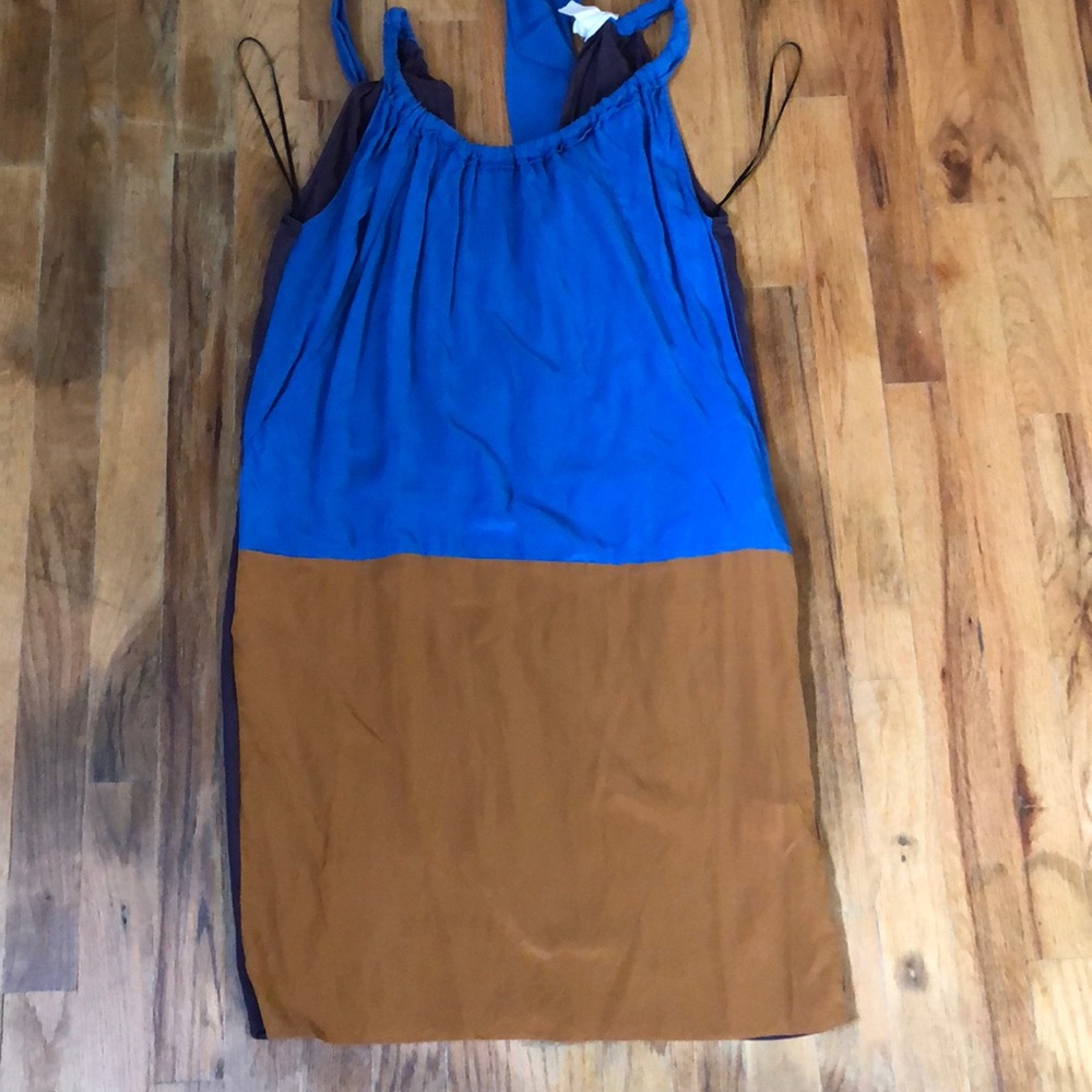 Marni at H&M color block silk dress